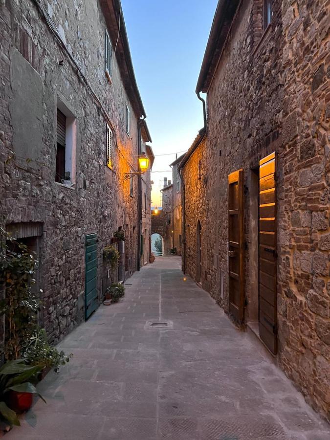 Il Cantuccio Di Monteverdi Marittimo, Borgo Di Canneto Canneto  Bagian luar foto